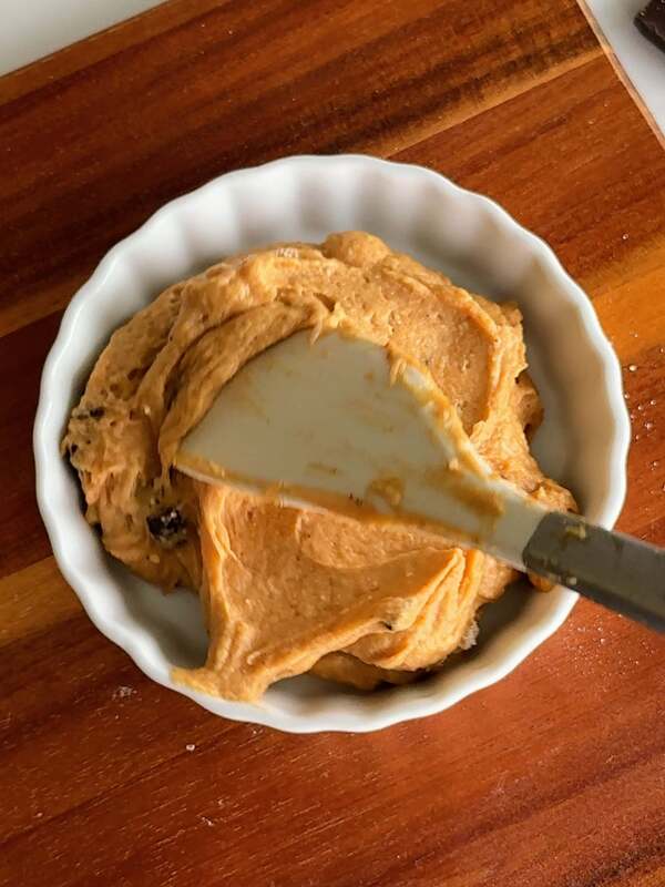 spread in mug + microwave