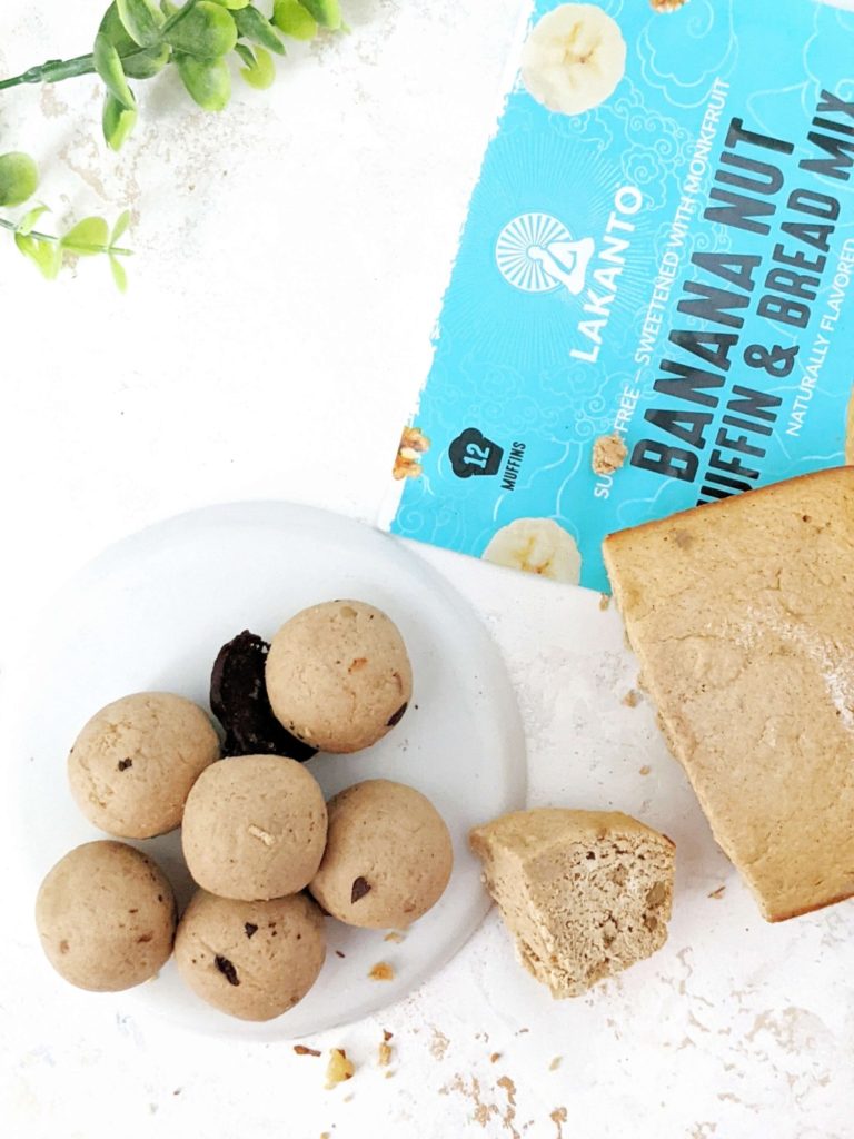 The most simple and minimalistic Leftover Banana Bread Protein Balls made with actual baked banana bread. Make these banana bread protein bites with any leftover banana bread or muffins for an on-the-go snack or dessert. 