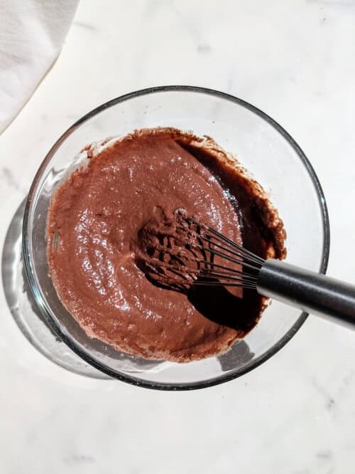 Mix and fold in chocolate chips