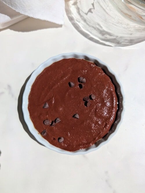 Transfer to ramekin