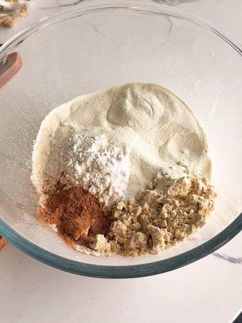 Combine dry ingredients