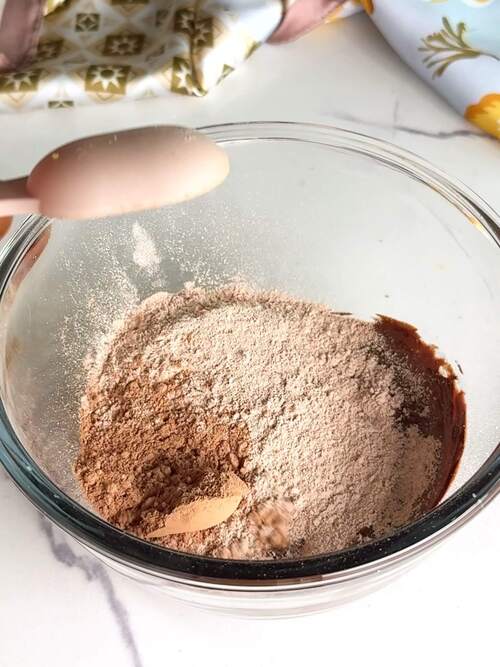 add chocolate protein, cocoa