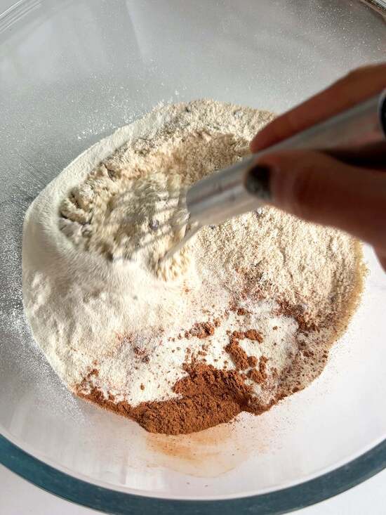 mix dry ingredients