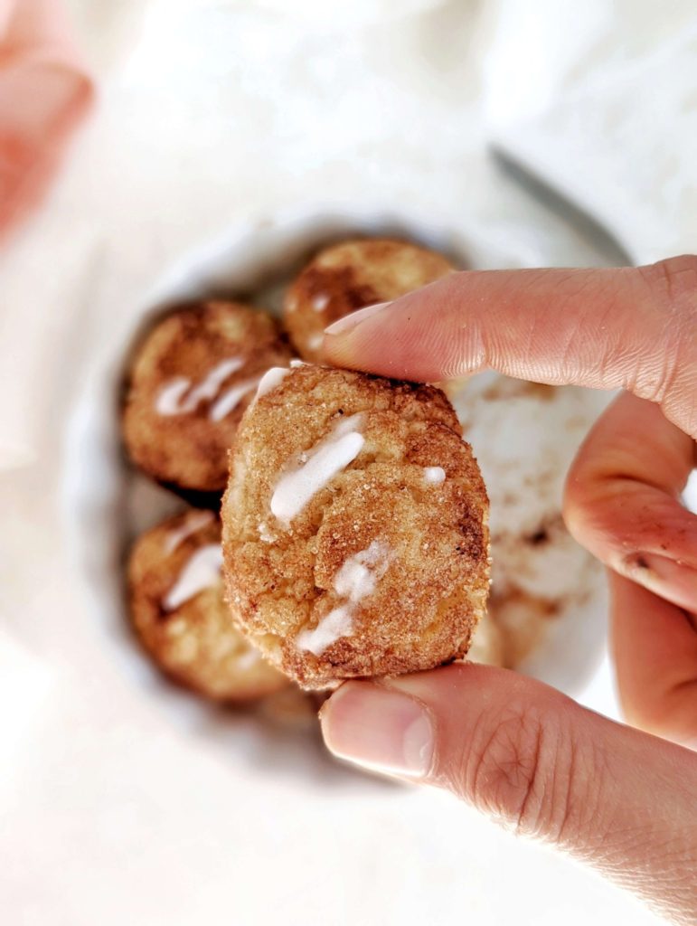 A soft and sweet and gooey Single Serve Protein Monkey Bread made with gluten free flour, protein powder and Greek yogurt. This healthy monkey bread for one has no yeast and no sugar; A quick post workout treat!