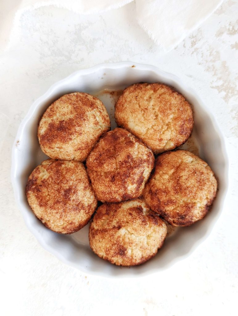 A soft and sweet and gooey Single Serve Protein Monkey Bread made with gluten free flour, protein powder and Greek yogurt. This healthy monkey bread for one has no yeast and no sugar; A quick post workout treat!