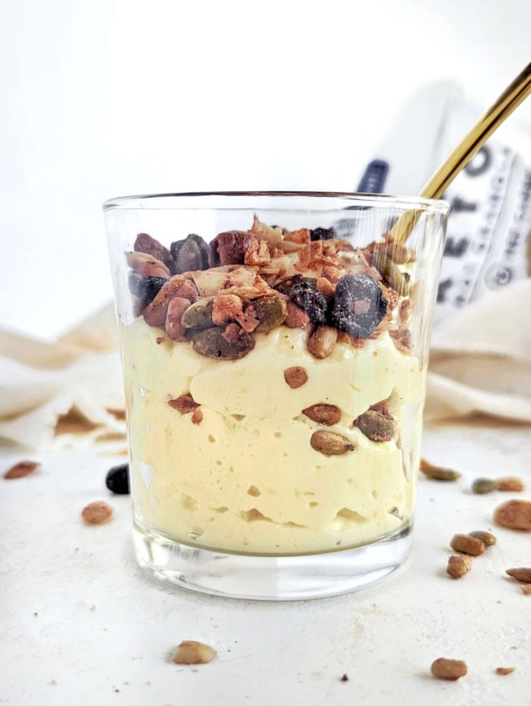 Actually the best Protein Pudding recipe made with Greek yogurt, protein powder and jello mix. This high protein vanilla pudding recipe is easy, healthy and has no added sugars.