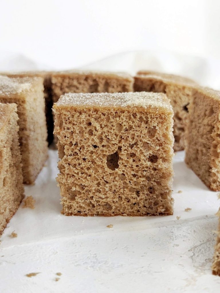 Apple Cider Donut Protein Cake that’s soft and flavor-packed just like your fresh-baked favorite fall doughnut. Healthy apple cider donut cake uses protein powder for sweetness, and sugar free homemade apple cider too. Low fat and low carb too!