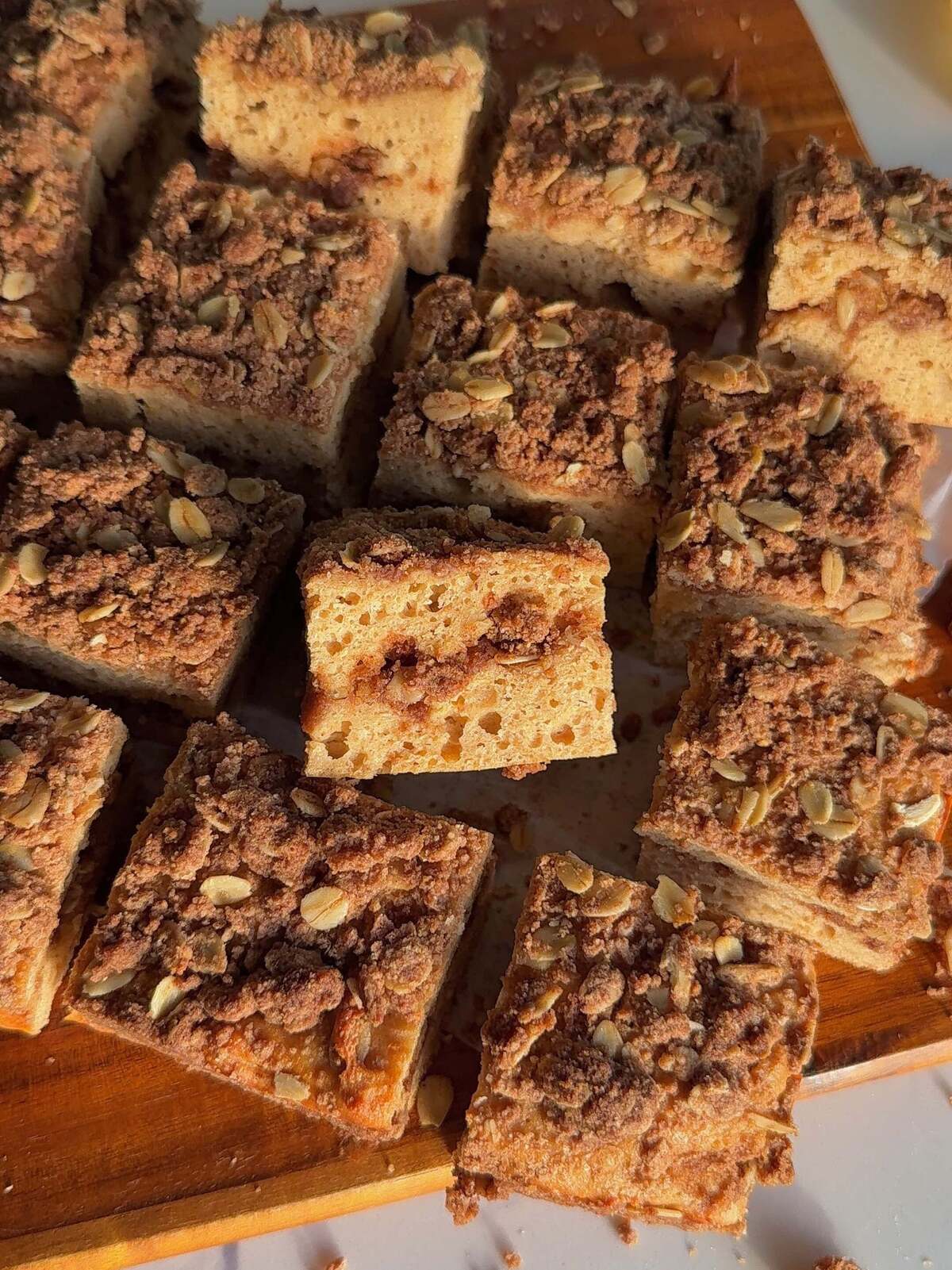 Coffee Cake with Pancake Mix - High Protein, Sugar Free!