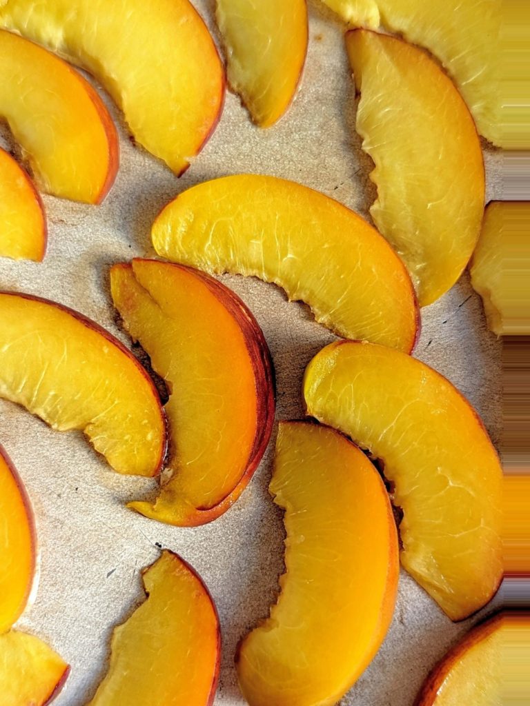 Peaches and Cream Walnut Toast is a healthy, easy and delicious breakfast. Caramelized peaches, Greek yogurt and protein powder ‘cream’ on sourdough walnut bread - a real wild treat!