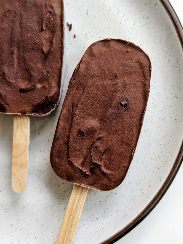Protein Fudgesicles are packed with protein and loaded with rich, chocolatey flavor - the perfect guilt-free indulgence for hot summer days (or any day, really)!