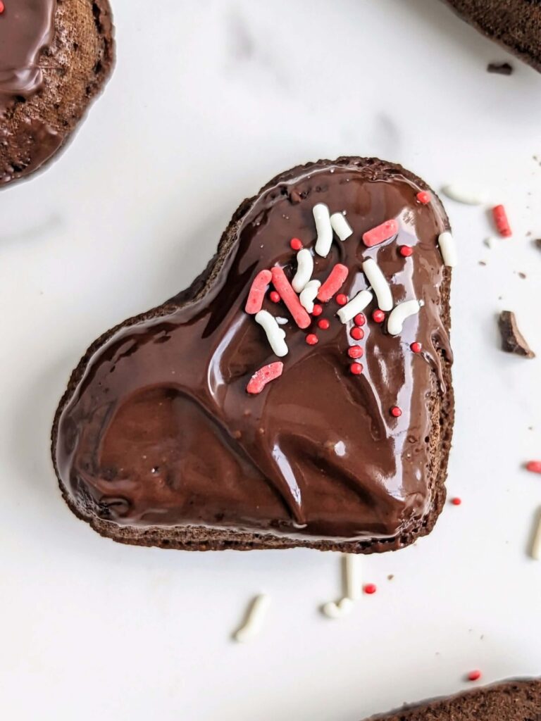 Cutest Healthy Valentine's Mini Cakes are pretty and pretty good for you. High protein mini Valentine’s Day cakes are low sugar, low calorie and low fat too!