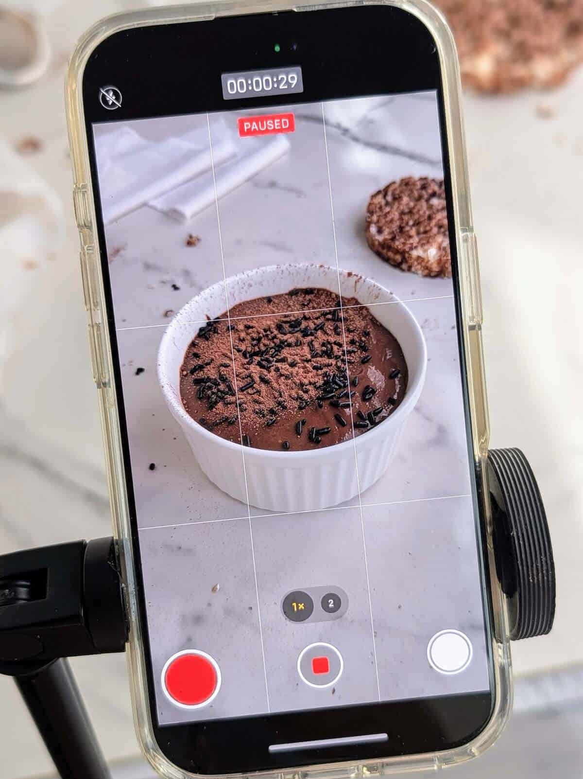 Rice Cake Chocolate Cake is an game-changer with 48g protein for anyone seeking healthy treat. It’s a no bake chocolate cake made with rice cakes, protein powder and 2 more ingredients; No sugar, but just as delicious.