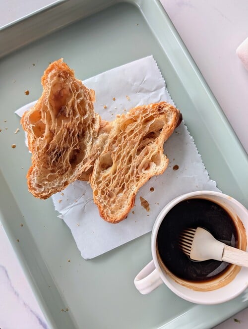 Brush with Coffee