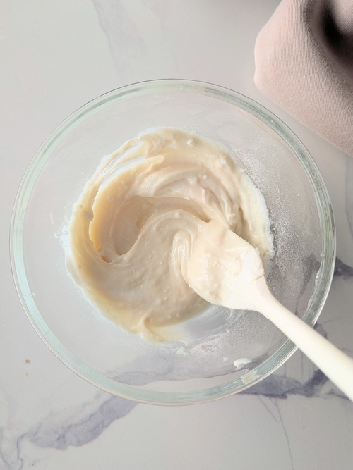 Mix until smooth