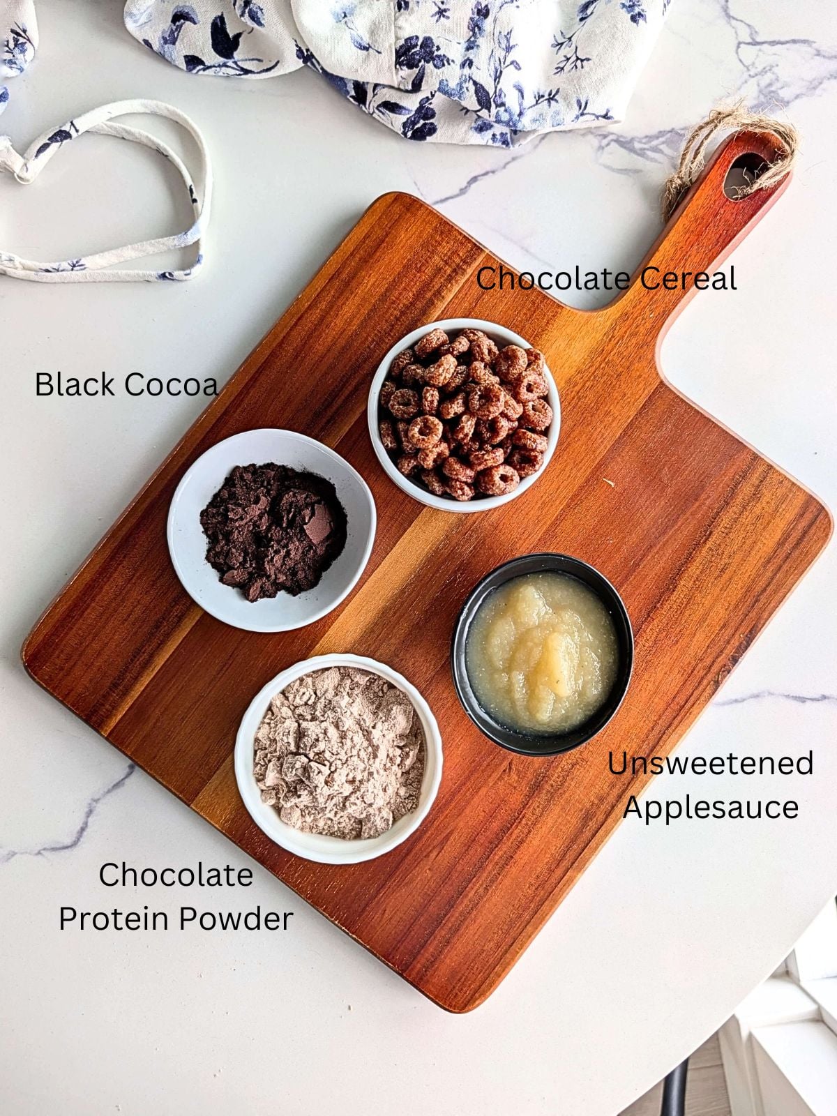 Ingredients for Protein Oreo Cheesecake Crust