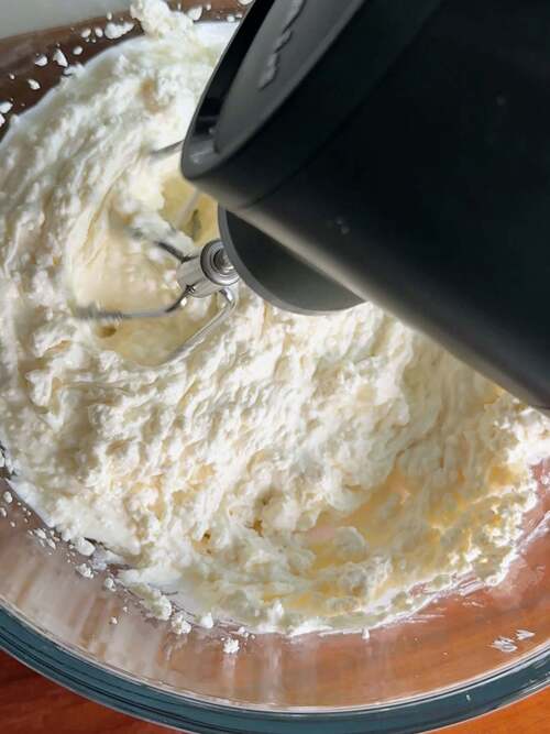 Beat in dry ingredients