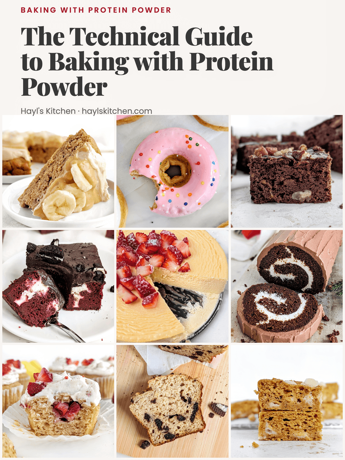 The technical guide to baking with protein powder: why bakes turn dry or rubbery, which protein type to use, and the tips & fixes that work.