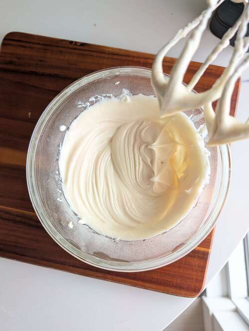 Beat till smooth; Taste
